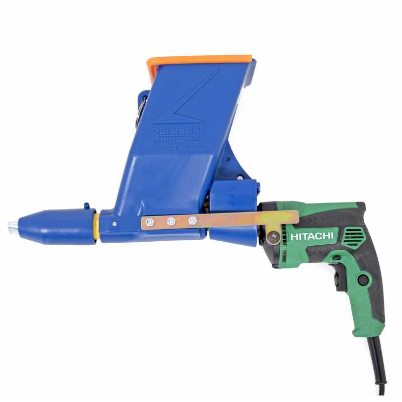 Quikpoint electric drilldriven Mortar Pointing System with spares