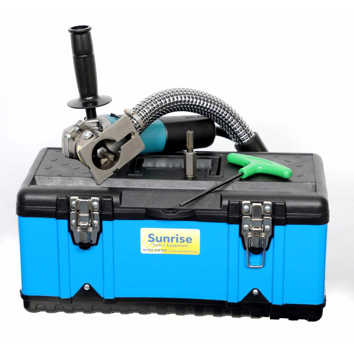 Dustless, dustfree and nodust brick raking and mortar grinding out